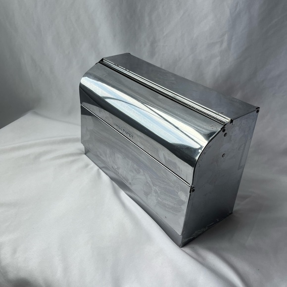 Vintage Chrome Paper Towel, Foil, Waxed Paper dispenser - 1950-1960’s - Picture 2 of 9